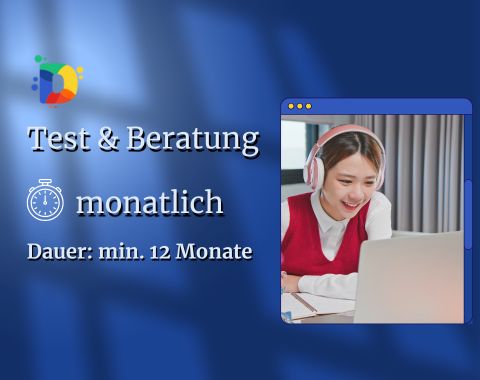 Langfristige Test und Beratung (mind. 12 Monate)